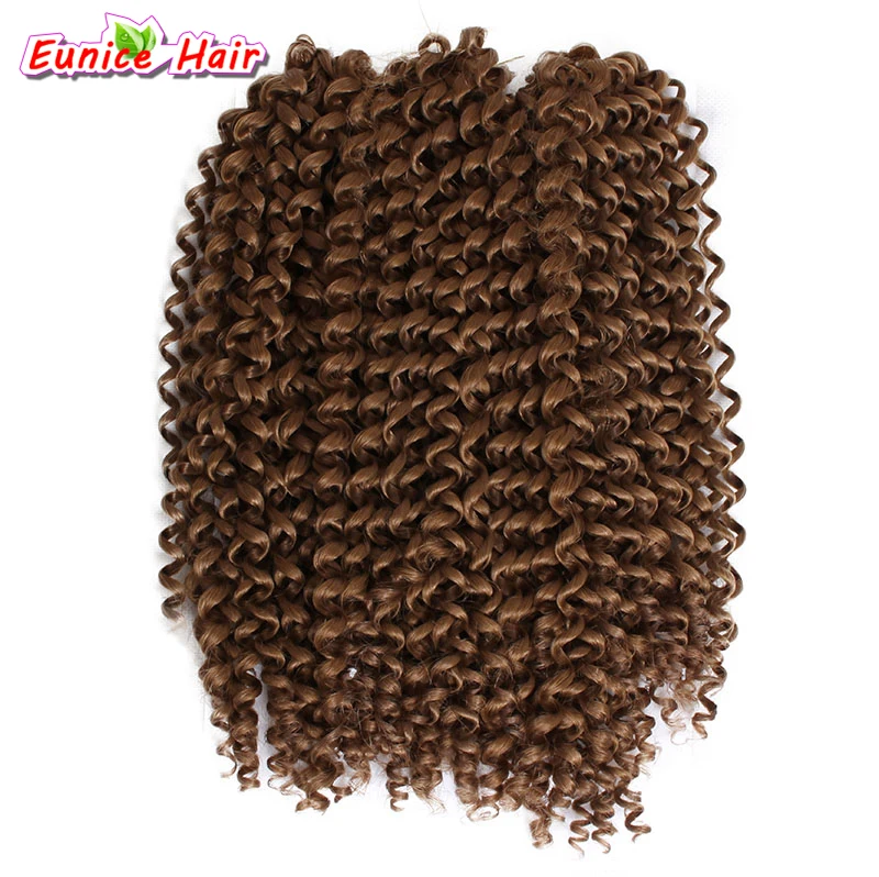 

Cheap Short Jerry Curl Crochet Bulk Hair Extnesion Synthetic Brazilian Hair Wave Bundles Crochet Braiding Ombre Deep Weave Hair