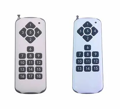 

xuanlongyuan 500m Long Range 15 18 CH Channels 15CH 18CH RF Wireless Remote Control Transmitter,315 / 433.92 MHZ Garage Door