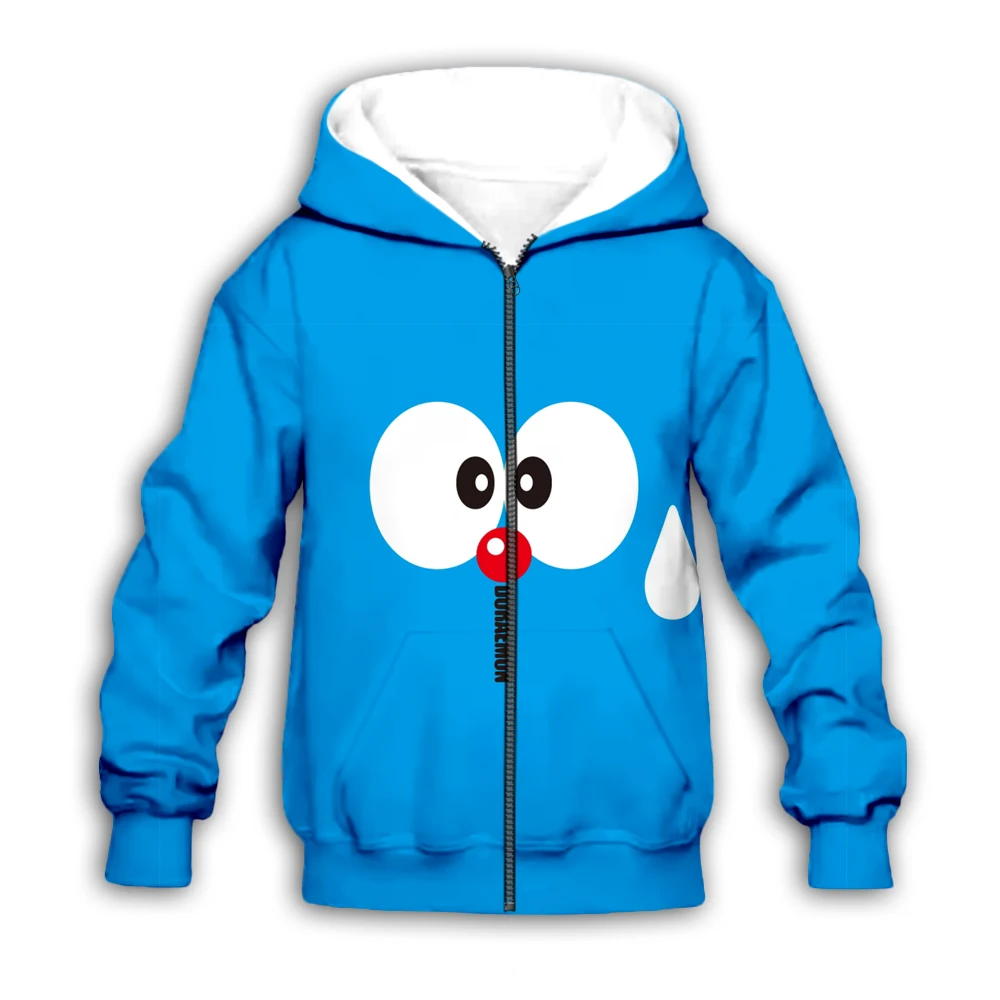 doraemon hoodie jacket