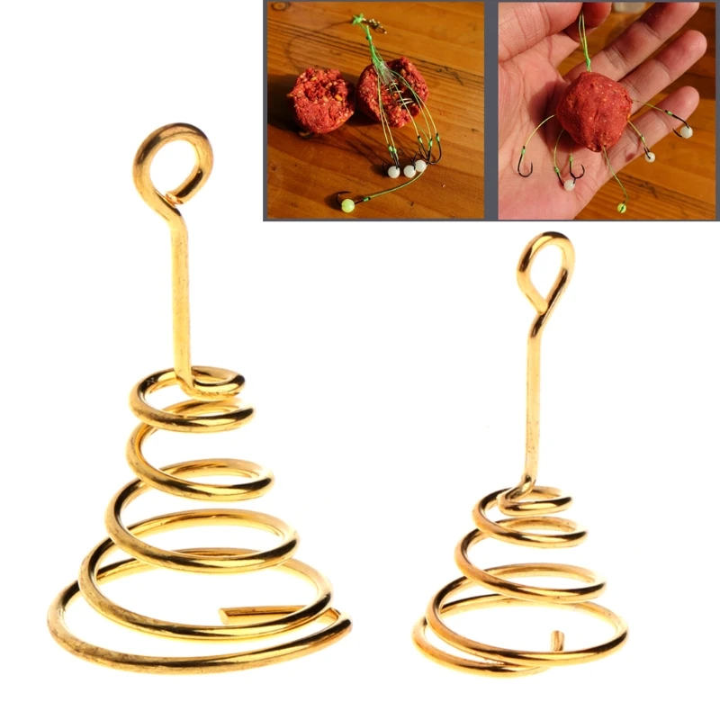 

10PCS/Lot Fishing Bait Explosion Hooks Stainless Steel Fishing Spring Accessories