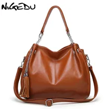 NIGEDU брендовые роскошные женские Сумки Дизайнерская Сумка через плечо из искусственной кожи Модные женские сумки-мессенджеры сумка на плечо женская большая сумка