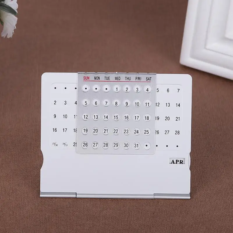 us 1 63 18 off vodool desk calendar 2019 creative super perpetual unique 100 years calendar table english calendar office desk decoration gifts in office desk calendar