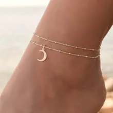 Стильный браслет на ногу, винтажный браслет на ногу, ювелирное изделие для женщин, Золотой Серебряный браслет на лодыжку, женские регулируемые браслеты на цепочке, DSP