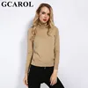 GCAROL – pull à col roulé 30% laine pour femme, tricot chaud, rendu bonbon, haut de rue, 2XL, nouvelle collection automne hiver ► Photo 1/6