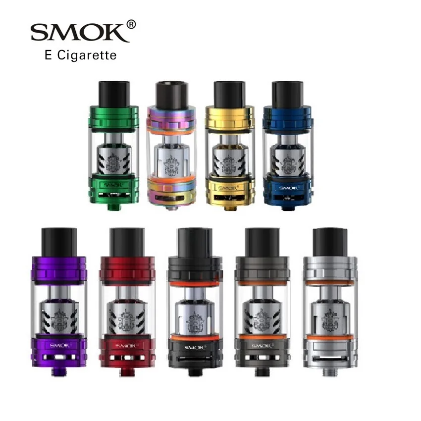Оригинал Smok TFV8 бак 6 0 мл огромные облака пара зверь Sub ом распылитель регулируемый