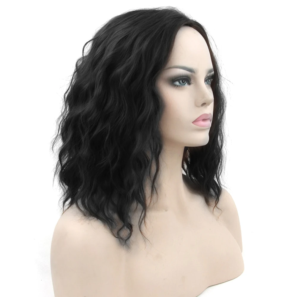Soowee короткий кудрявый черный светлый парик для косплея синтетические волосы шт. Вечерние волосы красный серый парик для женщин