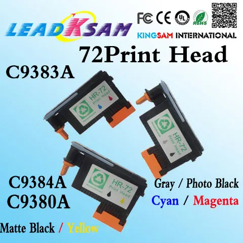 Печатающая головка C9380A/C9384A/C9383A совместима с печатающей головкой hp72 для принтеров