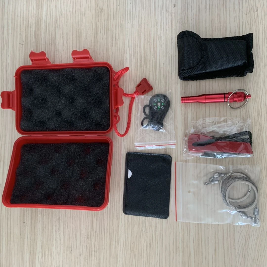 Outdoor Emergency Survival Kit Box SOS Equipment for Camping Hiking tools Gear
