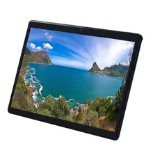 4G LET 10 inch Tablet PC 2.5D Tempered Glass  Android 7.0 Octa Core 4GB RAM 64GB ROM 1920*1200 IPS Tablet 10"+Gift