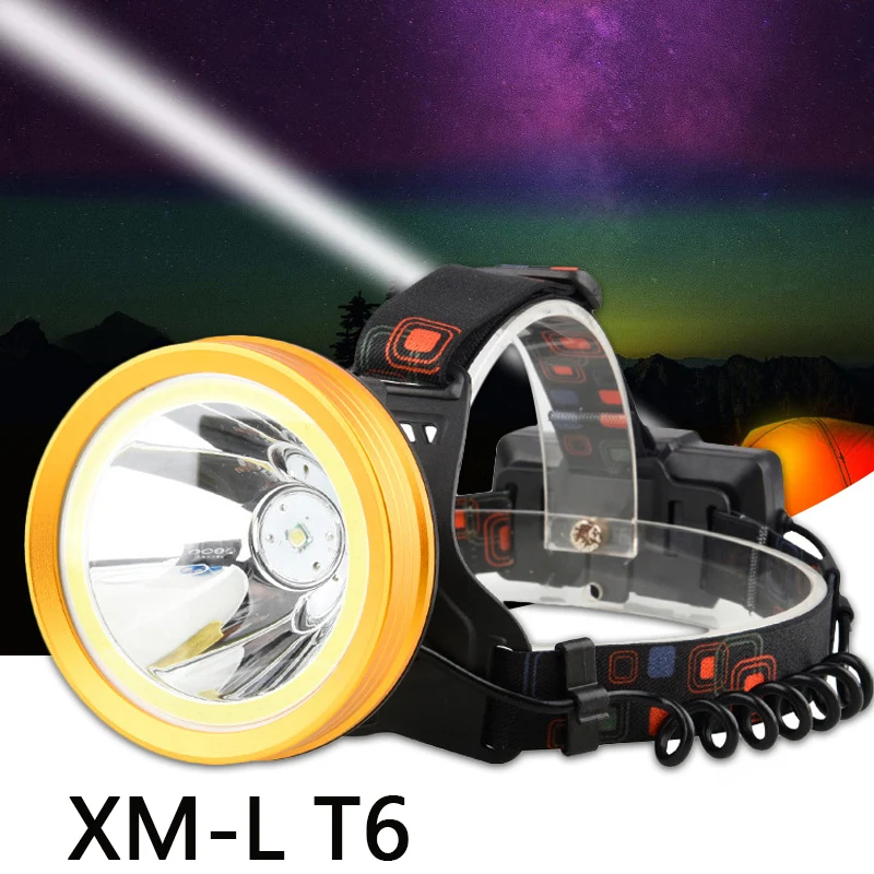 Налобный фонарь Litwod алюминий Xm l светодиодные лампы 2x 18650 батарея для охоты