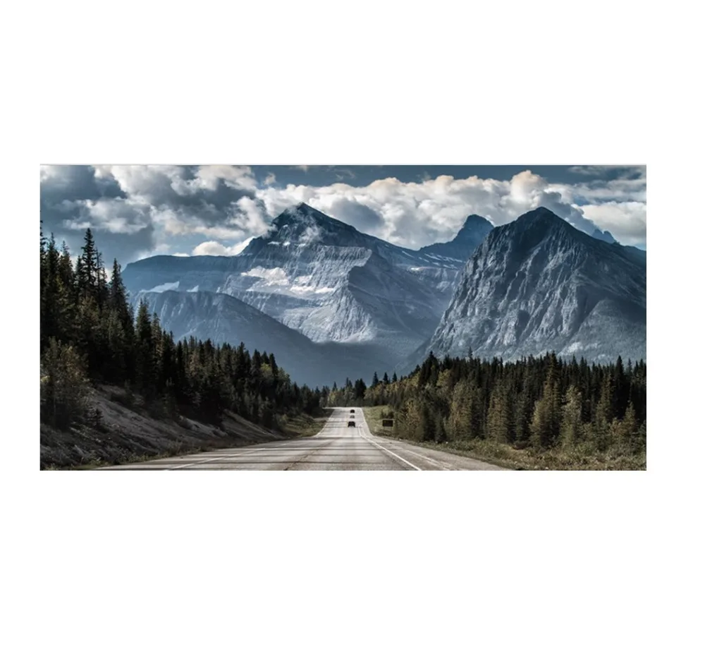 Mountain Bed Headboard Sticker Wall Stickers Decal Home Decor