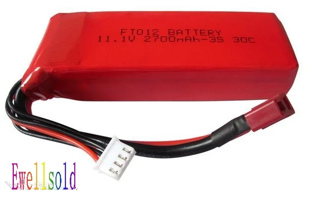 FT012 2 4g RC гоночная лодка/HQ734 автомобиль 11 1 V 2700 mah литий-полимерный аккумулятор |