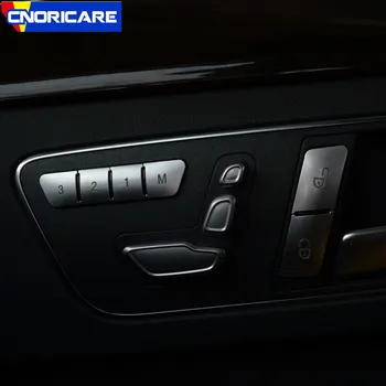 

Car Styling Seat Memory Buttons Sequins Decoration For Mercedes Benz GLA CLA GLE GLK ML GL A B C E Class Interior Stickers