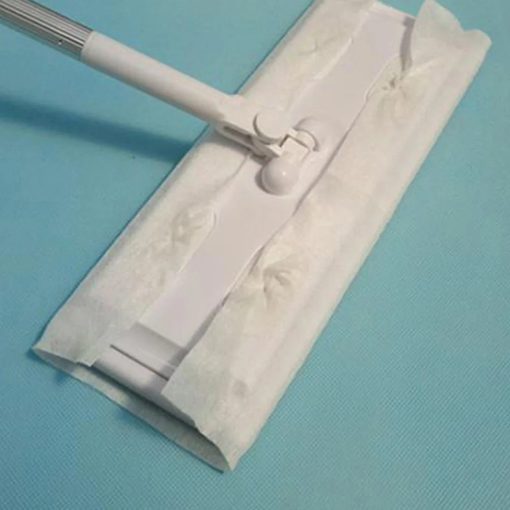 100 шт одноразовая Электростатическая Пыль Удаление бумага для швабры домашняя кухонная тряпка для чистки ванной TSH магазин