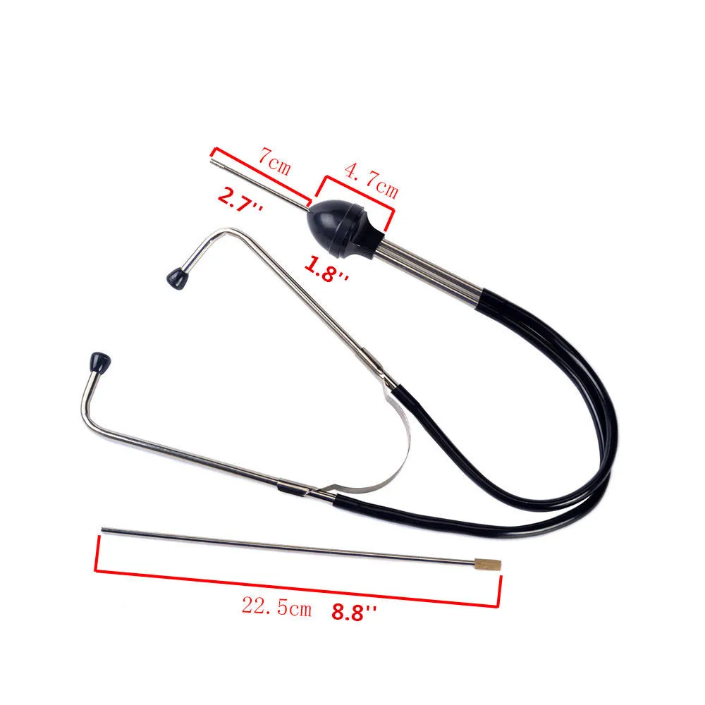 New Mechanics Stethoscope Car Engine Block Diagnostic Automotive Hearing Tools Drop Shipping