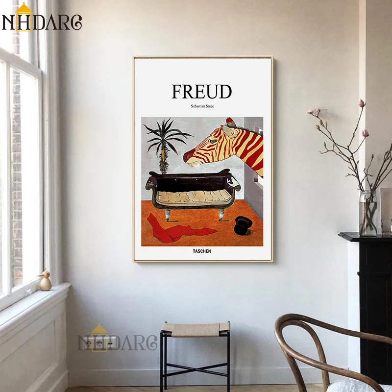 Freud psychoank диван натюрморт постеры и художественная печать на холсте картина стену