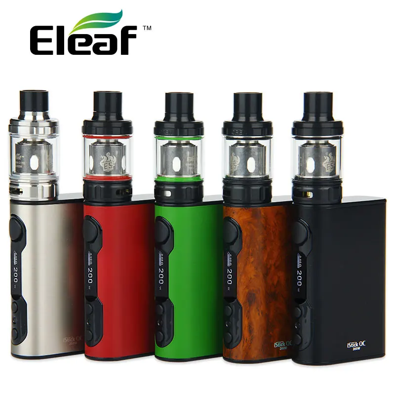 

Electronic Cigarette Eleaf iStick QC 200W with Melo 300 Atomizer Kit 5000mAh VW/TC w/ Powerful ES coils 0.17ohm vs istick Pico