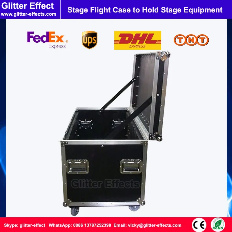 

DJ stage special effect flight case with wheel for holding all kinds of stage equipment