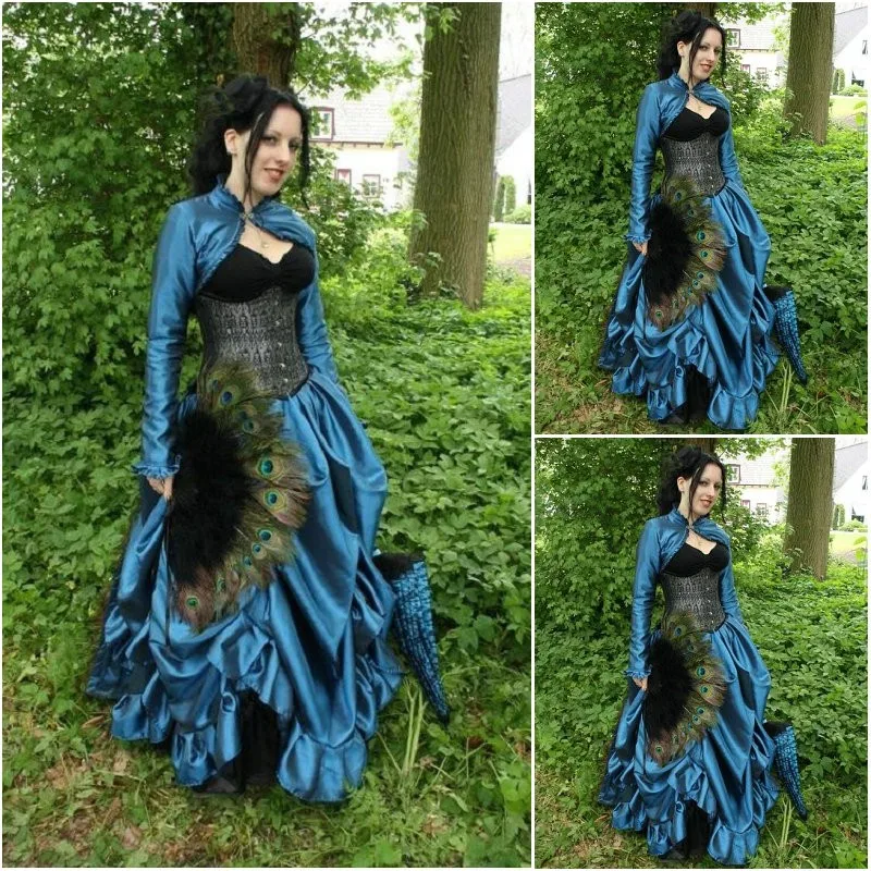 SC 214 Victorian Gothic Vintage font b Dress b font Halloween Theater Movie font b dresses
