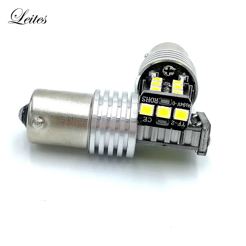 1 шт. супер яркий 15smd 2835 P21W Led свет BA15S 1156 авто задний тормоз дневные ходовые огни