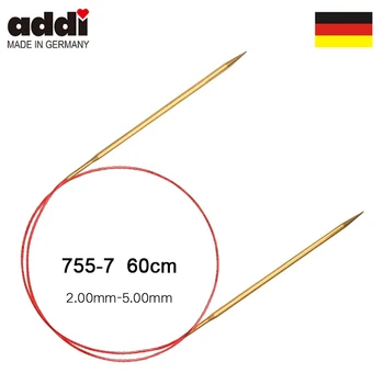 

Addi knitting needles Lace Needles 60cm, Non Nickel-plated circular needle 755-7