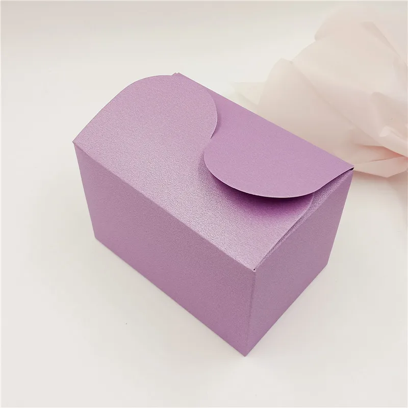 30 шт. крафт бумага квадратная коробка для сахара 9x6x6 см DIY Ручная работа