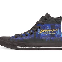 Индиана Джонс и судьбы Атлантис#02 Новая модель; Повседневная парусиновая обувь; обувь под заказ; Прямая