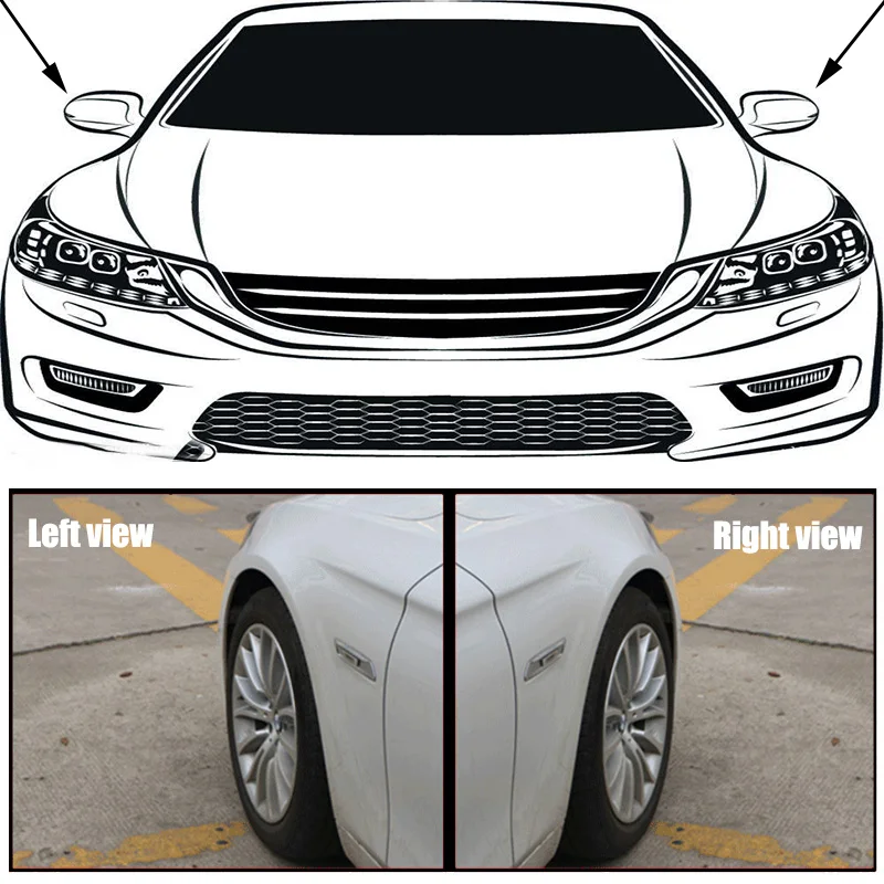 Left & Right All Car Camera Cigarette Power Variable Channel Blind Spots Invisible Areas Copilot Camera Monitor Parking System