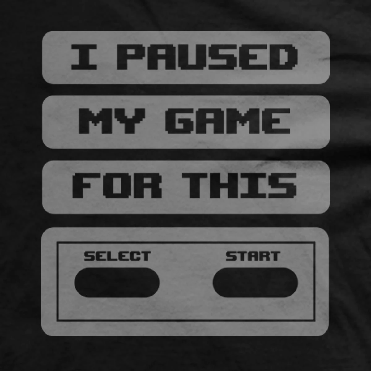 I paused my game for this funny gaming shirts graphic retro gaming classic 80s shirt (1)