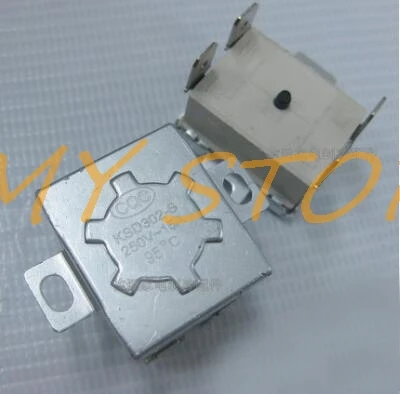 

1Pc AC250V 15A 82C 85C 90C 92C 95C NC Thermostat Temperature Controlled Switch 4 Pins KSD302-S Water Heater Accessories