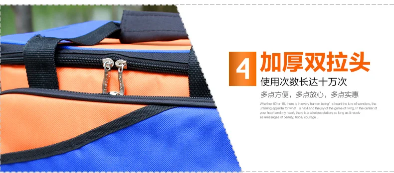 Insulation Cooler Bag Thermal Food Cans Storage Picnic Lunch Shoulder Tote Waterproof Box Cars Bags Pack (24)