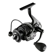 Черная морская рыболовная приманка для спиннинга тип колеса 6+ 1 подшипниковая леска с колесиком сплав 5,2: 1 BM4000 Правая или левая#4J10