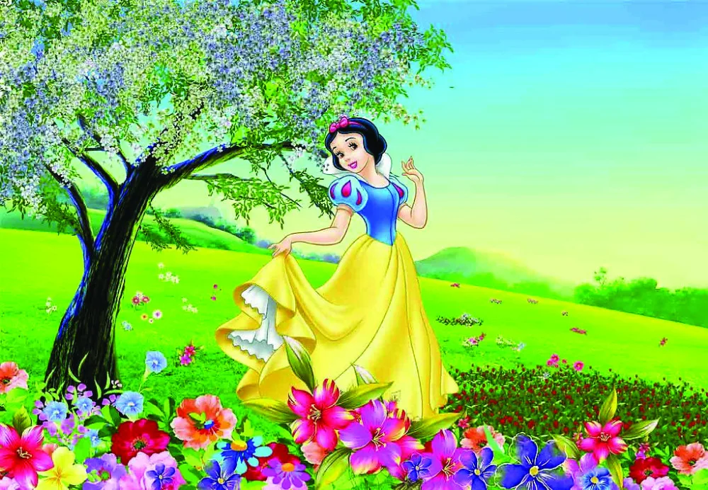 

SHANNY Vinyl Backdrops for Photography Cartoon Snowwhite theme Photo Studio Background 81126-01