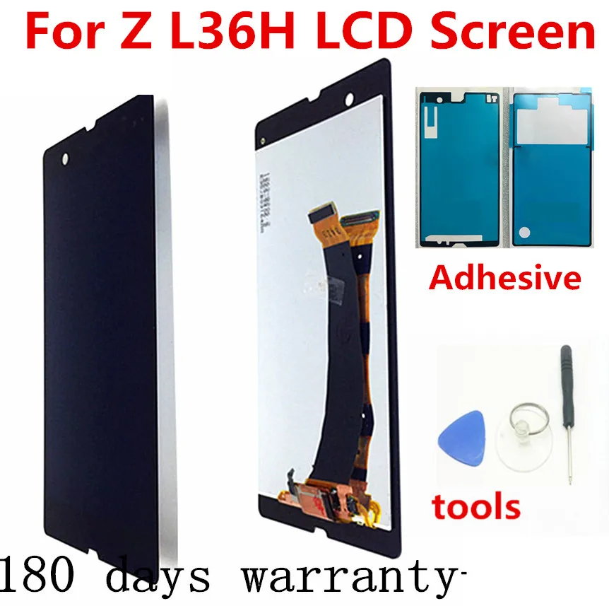 100% протестированный ЖК-дисплей для SONY Xperia Z сенсорный экран ЖК-дигитайзер в сборе