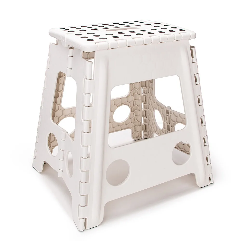 Living Plastic Folding Step Stool 15 inch Height Premium Foldable Stool for Kids & Adults Kitchen Garden Bathroom Stepping Stool Living Plastic Folding Step Stool 15 inch Height Premium Foldable Stool for Kids & Adults Kitchen Garden Bathroom Stepping Stool
