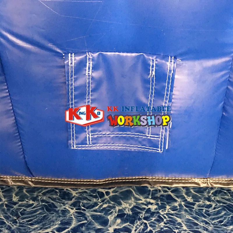 Fire simulation experience Blue fire inflatable tent Fire simulation experience Blue fire inflatable tent