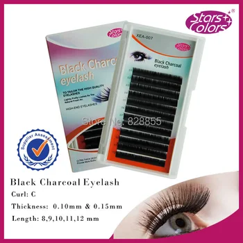 

10 lines fake eyelashes C Curl 0.10mm 0.15mm Individual False Eyelashes Makeup Eyes Lashes Black Soft natural false eyelashes