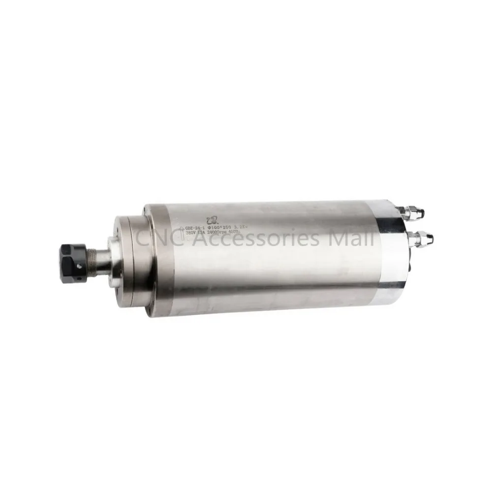 24000 кВт AC380V об/мин фрезерный станок с ЧПУ мотор шпинделя ER20 D100mm водяным