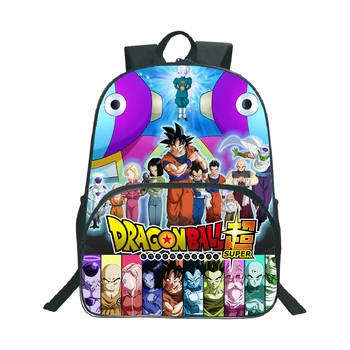 

Dragon Ball School Bags Students Boys Girls School Rucksack Fashion Backpack Beautiful Popular Pattern Schoolbag for Teens