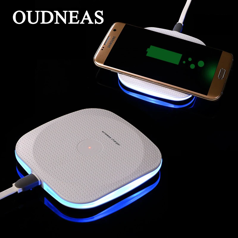 OUDNEAS Qi Wireless Charger for Samsung Galaxy S7 Edge S8