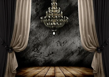 

Horizontal stage curtain art fabric photography backdrops background for newborn or wedding XT-3768
