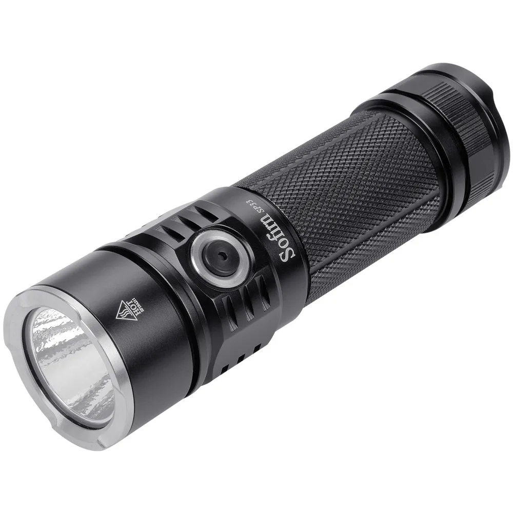 Sofirn SP33 мощсветодиодный ная вспышка 26650 Cree XHP50 3000lm тактический фонарь 18650