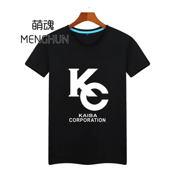 

Yu gi oh character t shirts Seto Kaiba T shirts Kaiba corporation printing men t shirts anime fans gift ac883