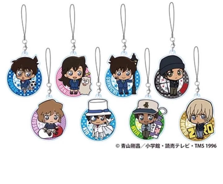 

Conan Mouri Ran Haibara Ai Anime Jimmy Kudo Kaitou Kiddo Hattori Heiji Anime Detective Conan Acrylic Keychain