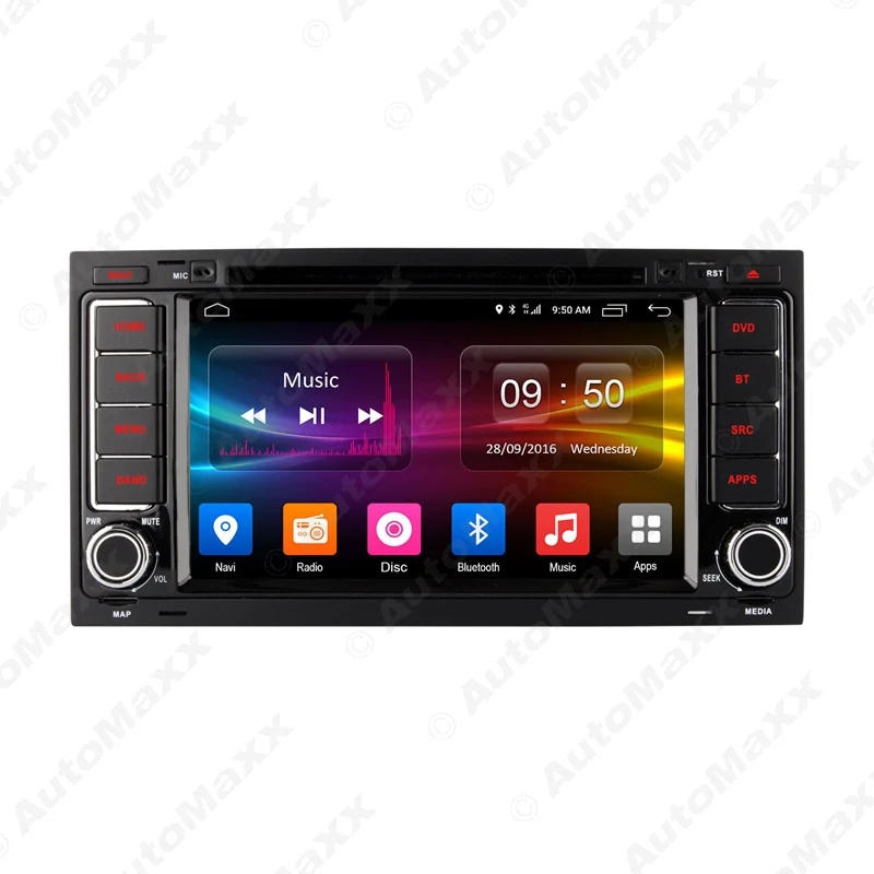 Clearance FEELDO 7" Android 6.0 (64bit) DDR3 2G/32G/4G LTE Octa Core Car DVD GPS Radio Head Unit For VW Touareg/T5 Multivan/Transporter 2