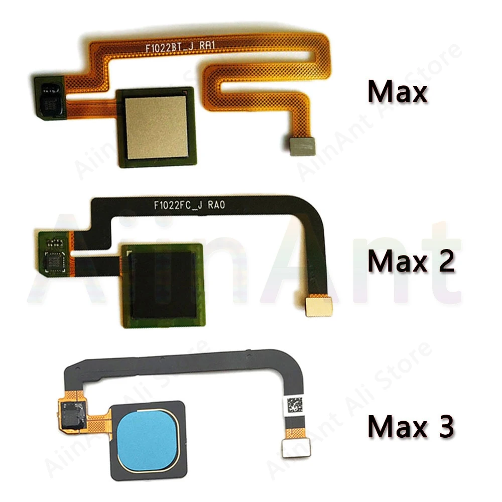 

Original Back Home Button Fingerprint Sensor Flex Cable For Xiaomi Mi Max 1 2 3 Pro Fingerprint Sensor Flex