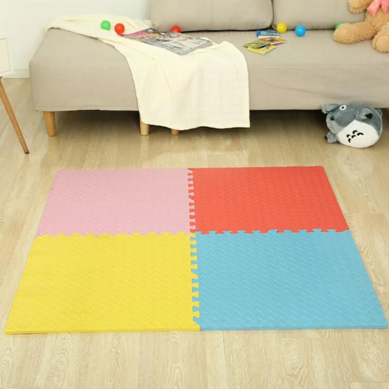 30x30x1CM Colorful Puzzle Mat EVA Foam Baby Mat Play Mat Split Joint Safe Floor Rug Carpet Puzzle Baby Protect Crawling Pad 3PCS