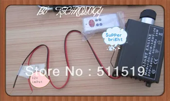 

12V 16W super bright RGB LED fiber optic illuminator with 20 programs and wireless remote