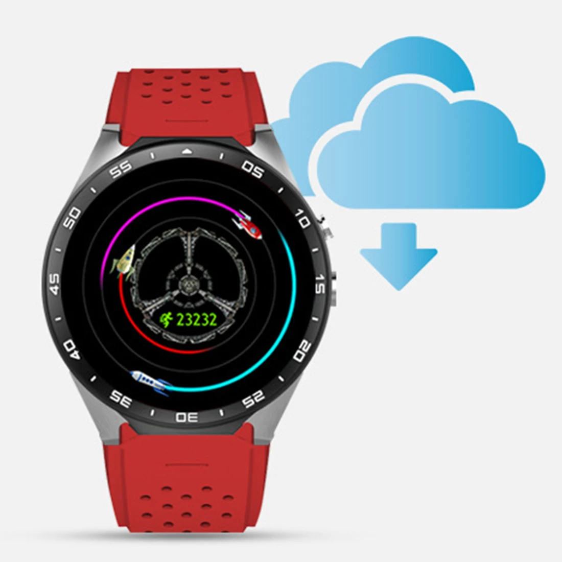  KW88 3g WIFI GPS bluetooth smart watch Android 5.1 MTK6580 CPU 139 zoll 2.0MP kamera smartwatch für