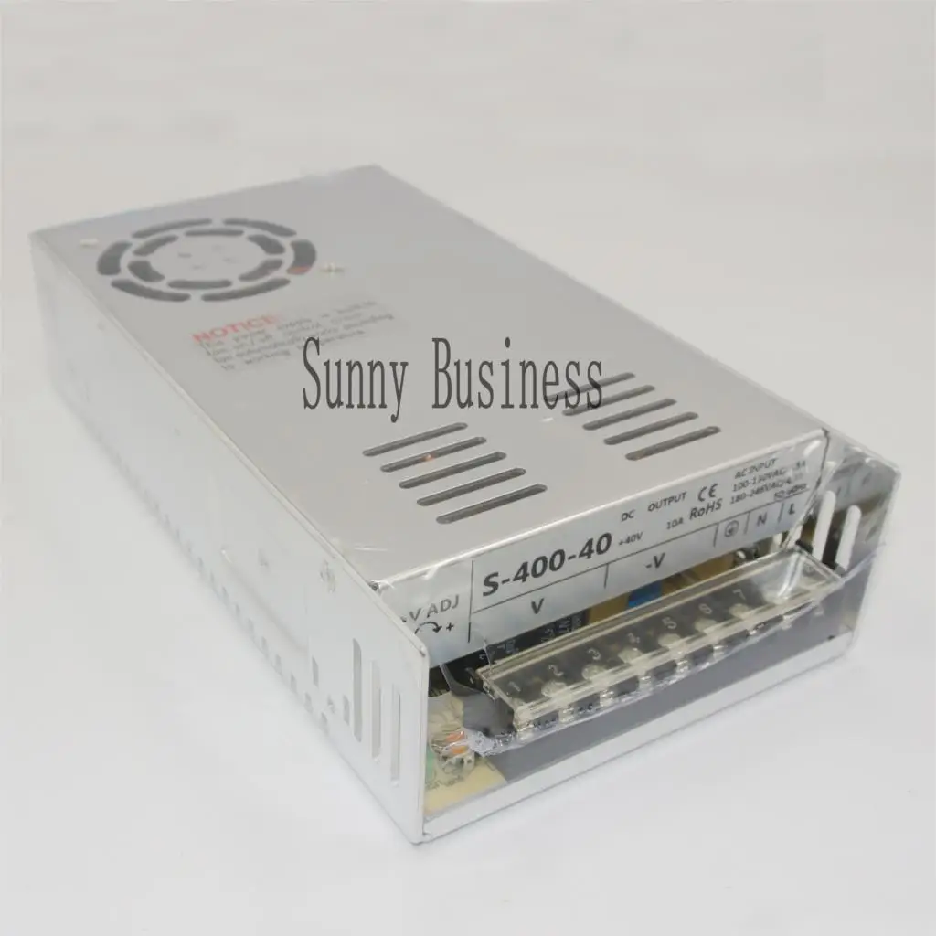  Best quality 40V 10A 400W Switching Power Supply Driver for CCTV camera LED Strip AC 100-240V Input - 32701831953